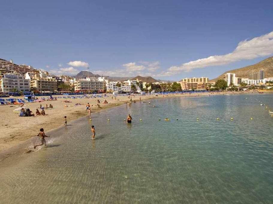 Vera Mar 9C Primera Linea Con Piscina Y Parking Los Cristianos  Exterior foto